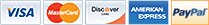 Visa-MasterCard Discovery-American Express