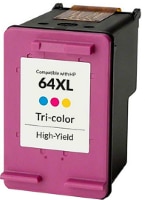 HEWLETT PACKARD N9J91AN, hp64, hp64xl Remanufactured Ink Cartridge