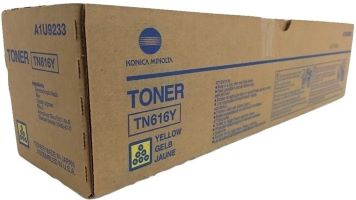 MINOLTA TN616Y,TN-616Y, A1U9233 OEM/Original Laser Cartridge