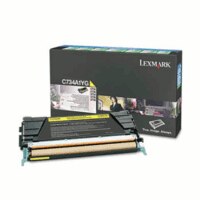 lexmark C734A1YG Toner Cartridge Yellow